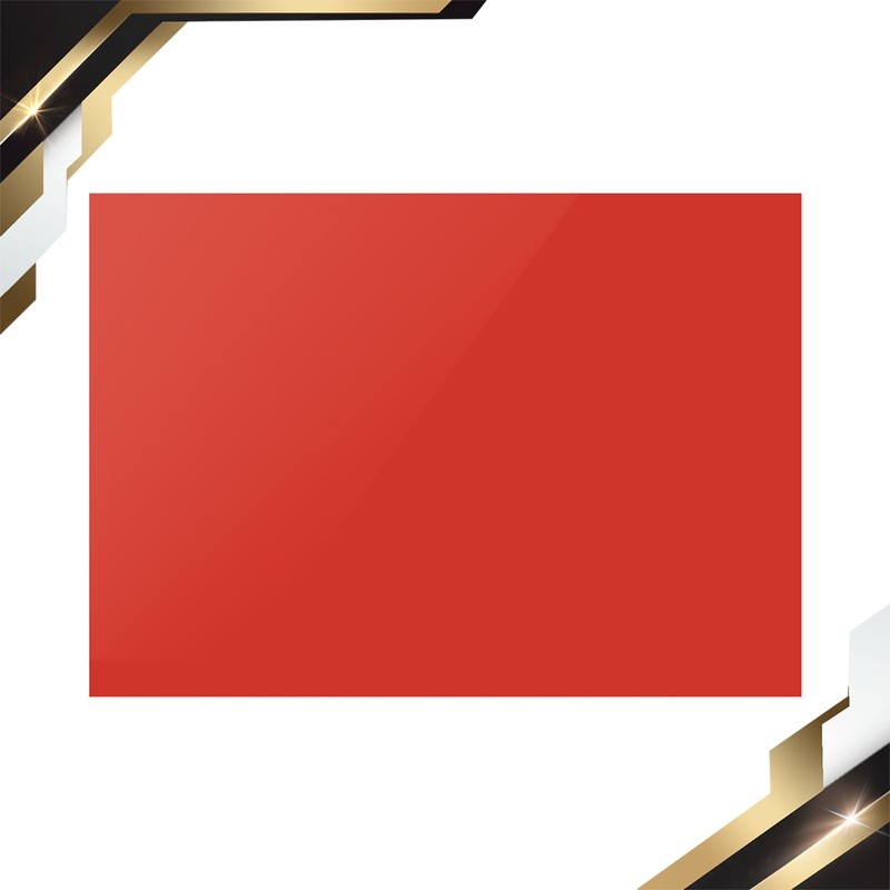 4 Pcs Gel Light Filter Transparent Color Correction Plastic Sheets Red