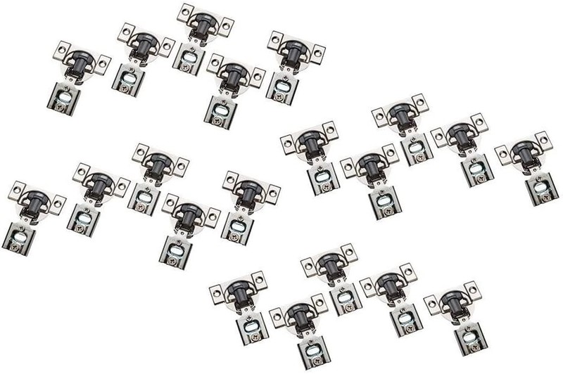 Blum 38N355B.08 Compact 1/2'' Overlay 105Â° Hinges with Blumotion, 20-Pack
