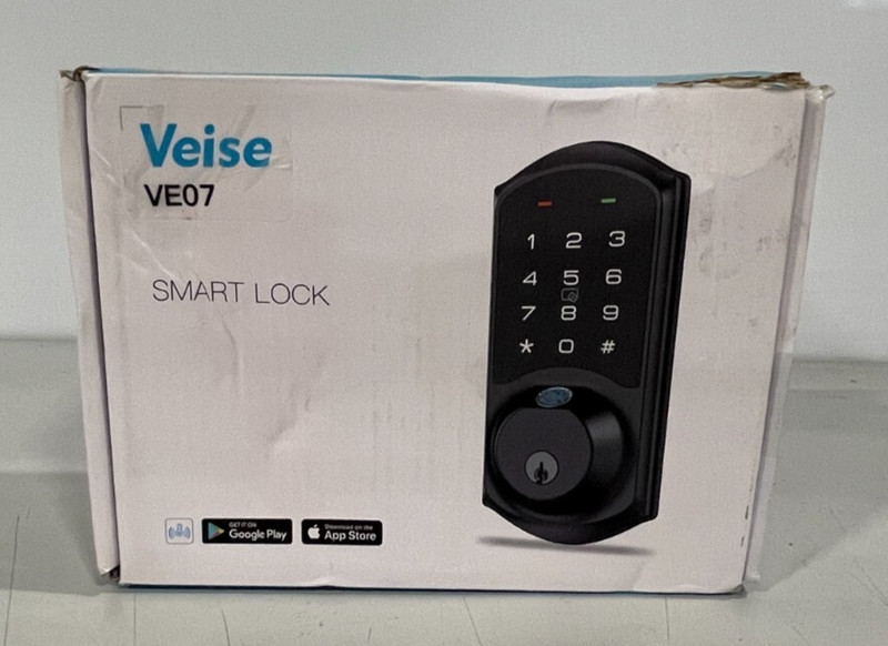 Veise Smart Lock With Handle VE06-L Keypad App Keyless Entry Deadbolt