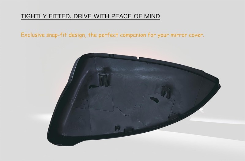 Driver Side Mirror Cover Cap Compatible with Golf 7 MK7 Size: Left Driver Side gallery