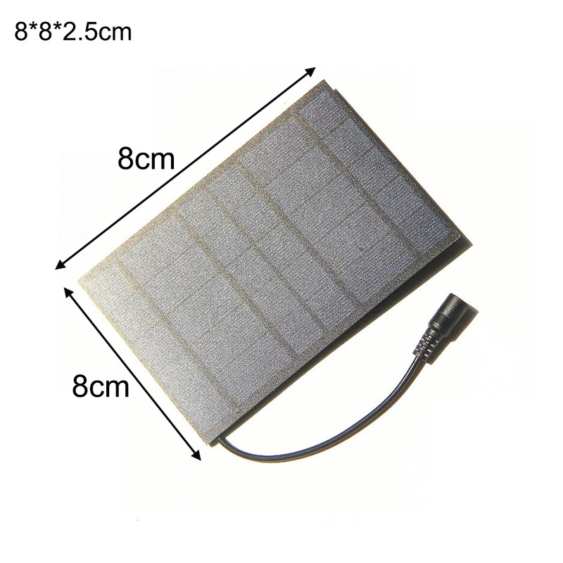 2.5W Solar Panel Fan Designed for Pet Shelters Airflow Cooling in Hot Weather gallery