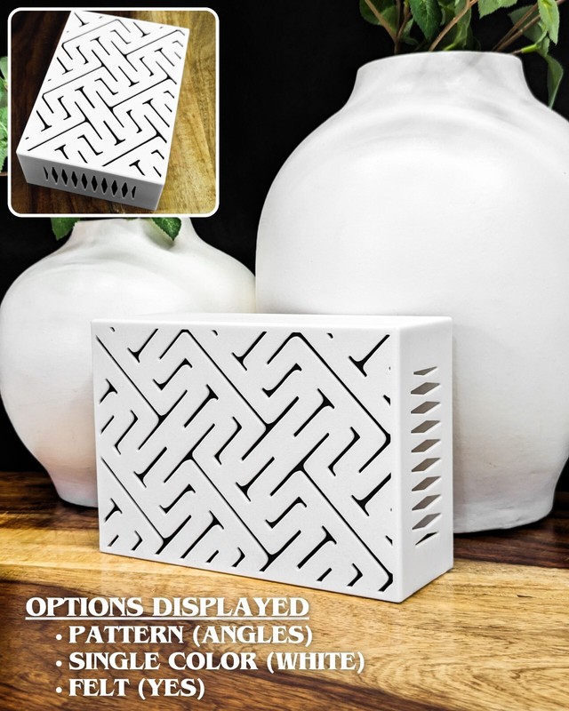Decorative Doorbell Chime Cover Box | 9 Designs | 16 Colors | 6.75″x4.75″x2.25″