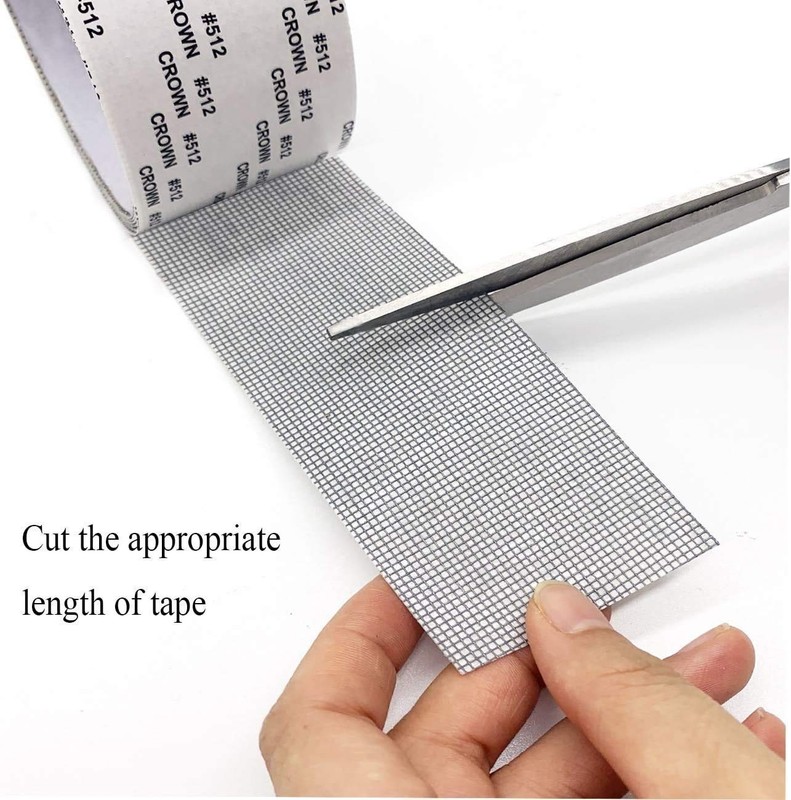 Strong Adhesive Window Screen Repair Tape, 2"x80" - Tear-Resistant Fiberglass gallery