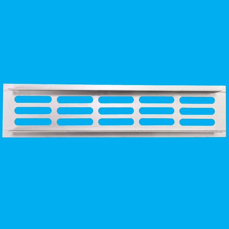10x Aluminium Silver Rectangular 250mm x 60mm Air Vent Grill, Ventilation Cover gallery