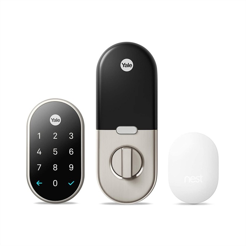 Google Nest x Yale Lock – Tamper-Proof Smart Lock for Keyless Entry – Keypad