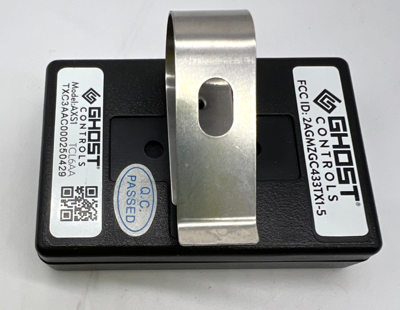 Genuine Ghost Controls AXS1 3-Button Replacement Gate System Opener Remote gallery