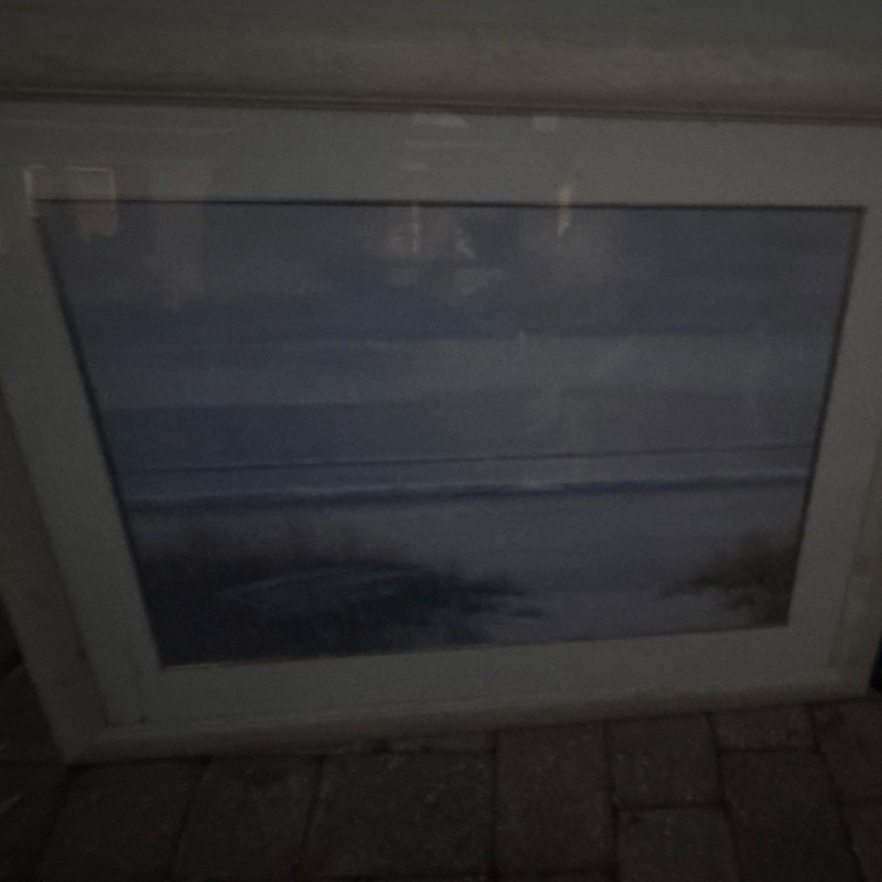 White Rectangle Picture Window Glass Panel for Home, Interior and Exterior White gallery