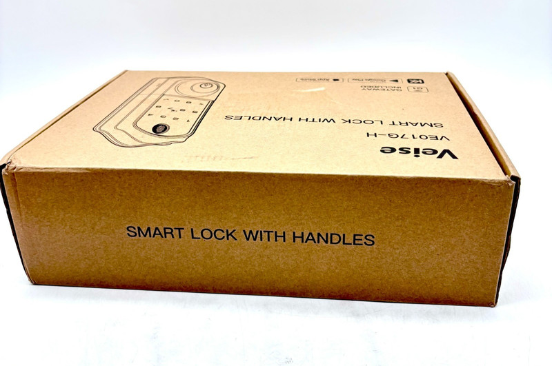 Veise Keyless Smart Lock With Handles Battery Operated Model VE017G-H - Silver gallery