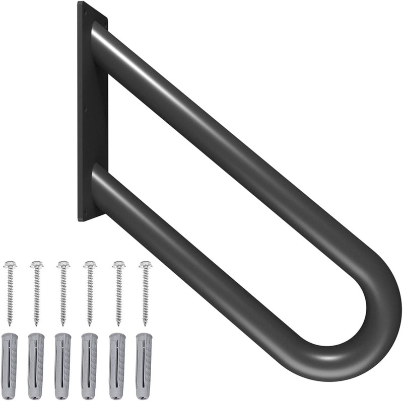 Hand Rails for Outdoor Steps Stair Railing Indoor Rail Metal Heavy Duty Non-S…