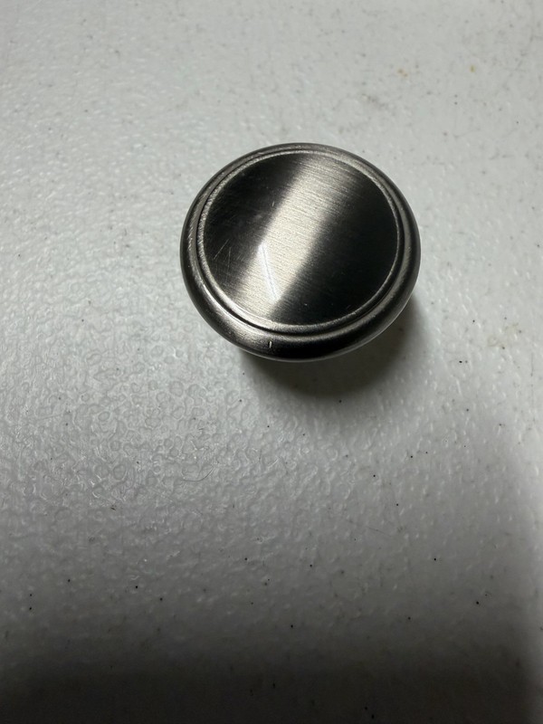 14 pc lot - Top Knobs M376 Ringed Knob 1 1/8" Brushed Satin Nickel Nouveau gallery