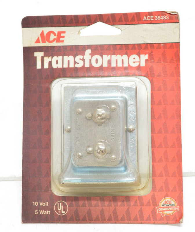 Ace Door Chime Doorbell Transformer ACE 36484 FREE SHIP