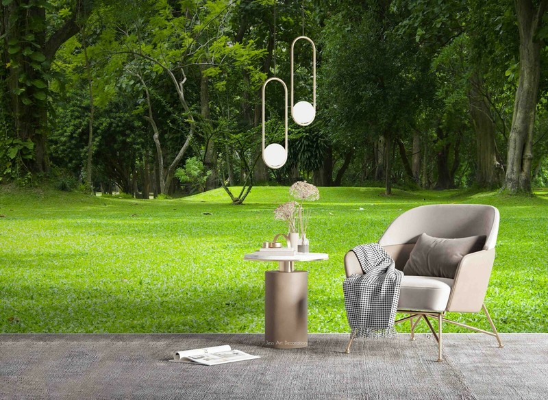 3D Meadow Forest Wallpaper Wall Mural Removable Self-adhesive 77