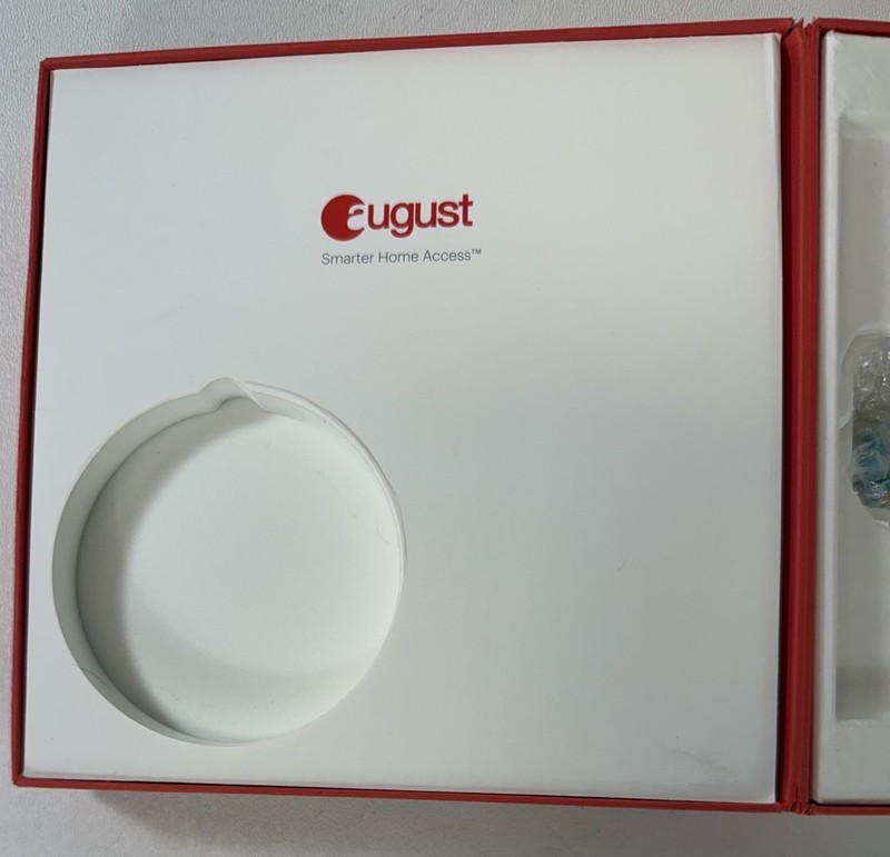 August Smart Lock Pro Dark Gray Keyless Door Lock Z-Wave Plus Modern w/ Connect gallery