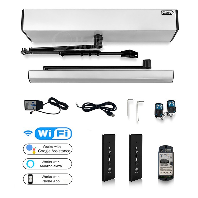Olide 120B Smart Automatic Handicap Door Opener with 2pcs Wireless&Wired Switch