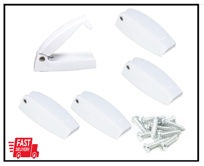 5 Pack RV Baggage Door Catch Camper Trailer Storage Door Latch Hook Door Holders