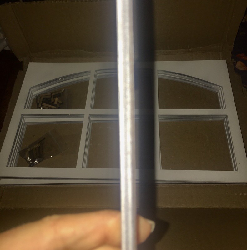 Custom Made Clopay Style CASCADE I Window Inserts 19” X 11 1/2” Laser-Cut, Set/4 gallery