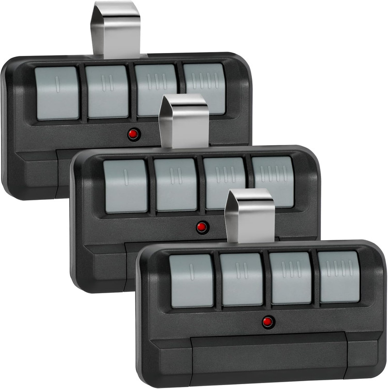 3Pcs 894LT 4-Button Garage Door Opener Remote Control for Liftmaster/Chamberlain