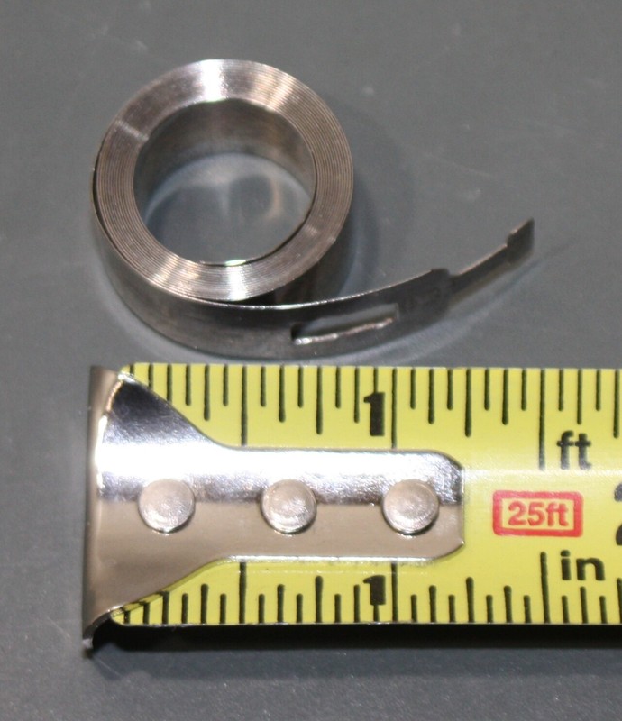 (2) Titan Constant Force Spring Balance 96BT-1, 3.5 Lb., 33", 1/2" Wide, 1" Dia. gallery