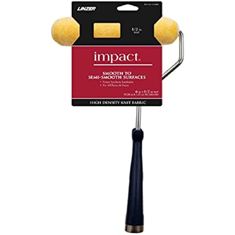 Linzer Mt 144-11 0600 Better Trim Roller with Frame, Metal/Plastic (Pack of 6)