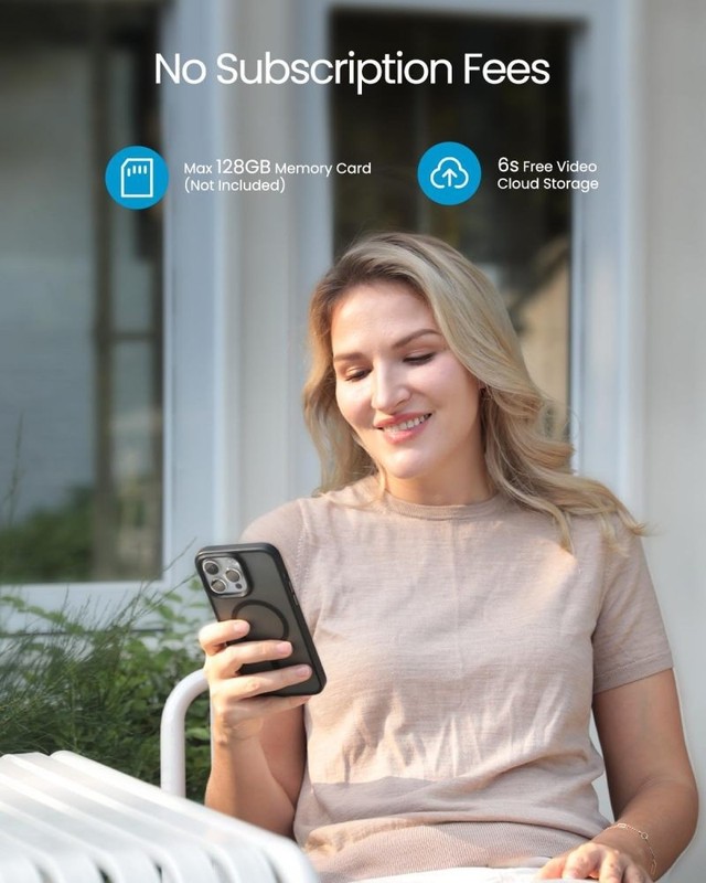 3MP Doorbell Camera Wireless WiFi Video Doorbell with Chime 2-Way Talk，iegeek gallery