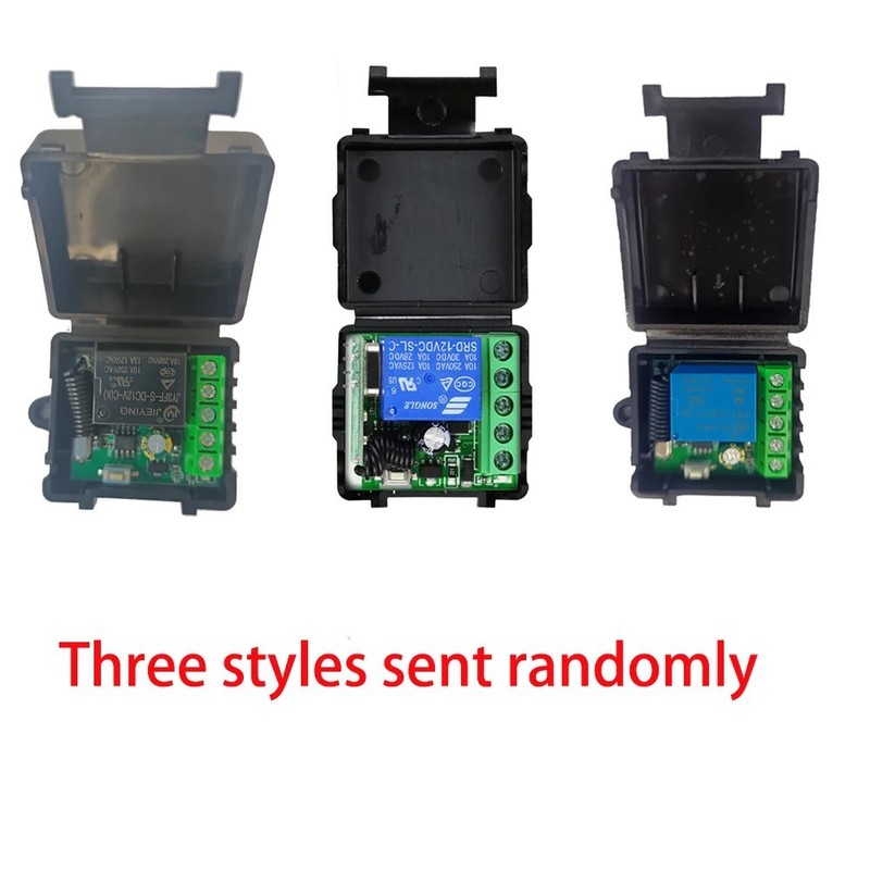 433MHz Wireless Remote Switch DC 12V 1CH RF Relay & 2CH Transmitter Door Lock gallery