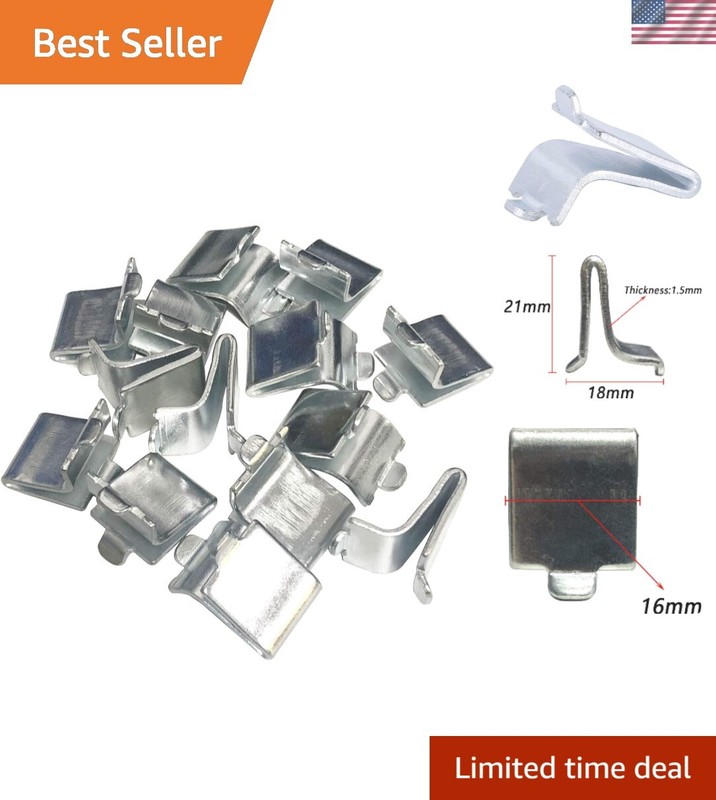 Adjustable Steel Pilaster Shelf Clip Support Shelving Bracket Clips for