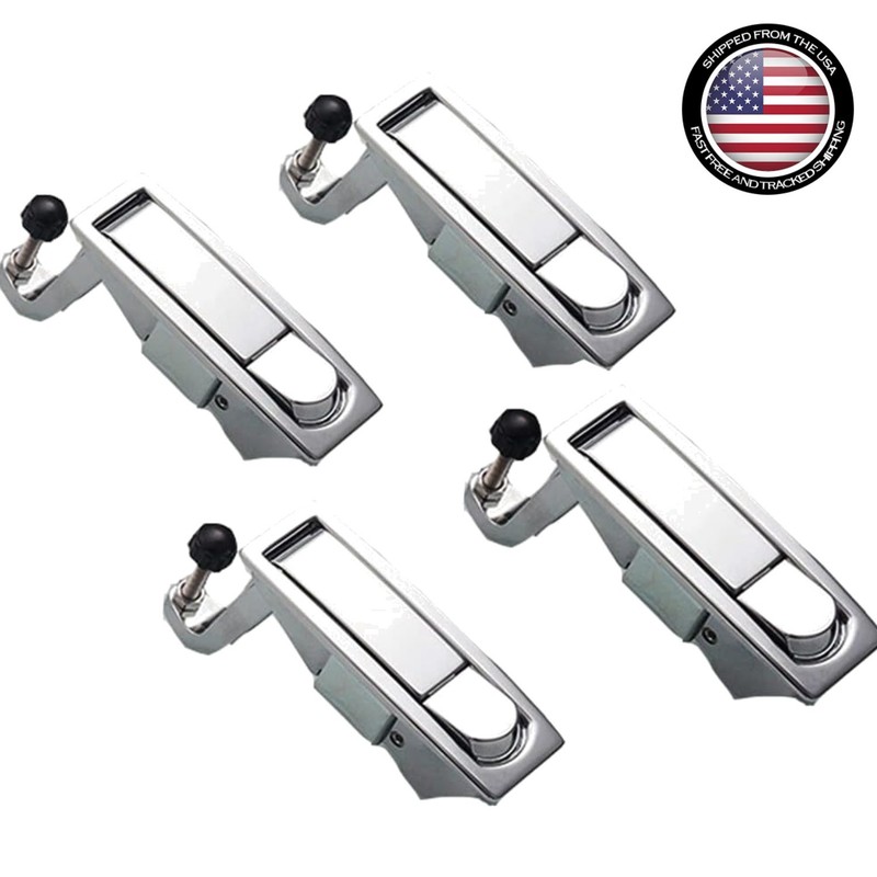 4PCS Flush Compression Latch Locks – Adjustable Hand Operated Zinc Alloy Design