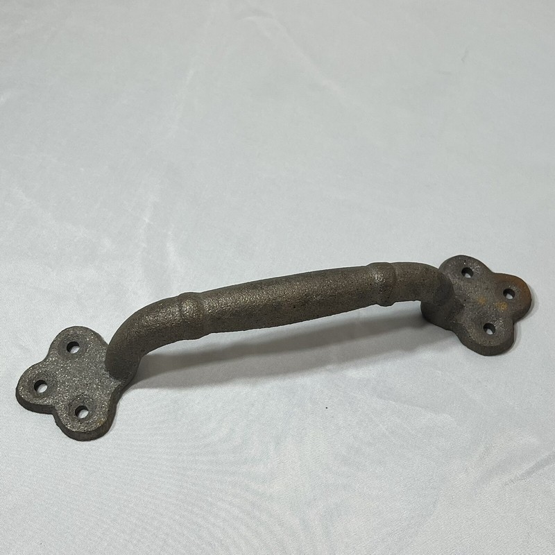 Rustic Cast Iron Metal Door Pull Handle Farm Colonial Barn Door 9″ Gate Shed