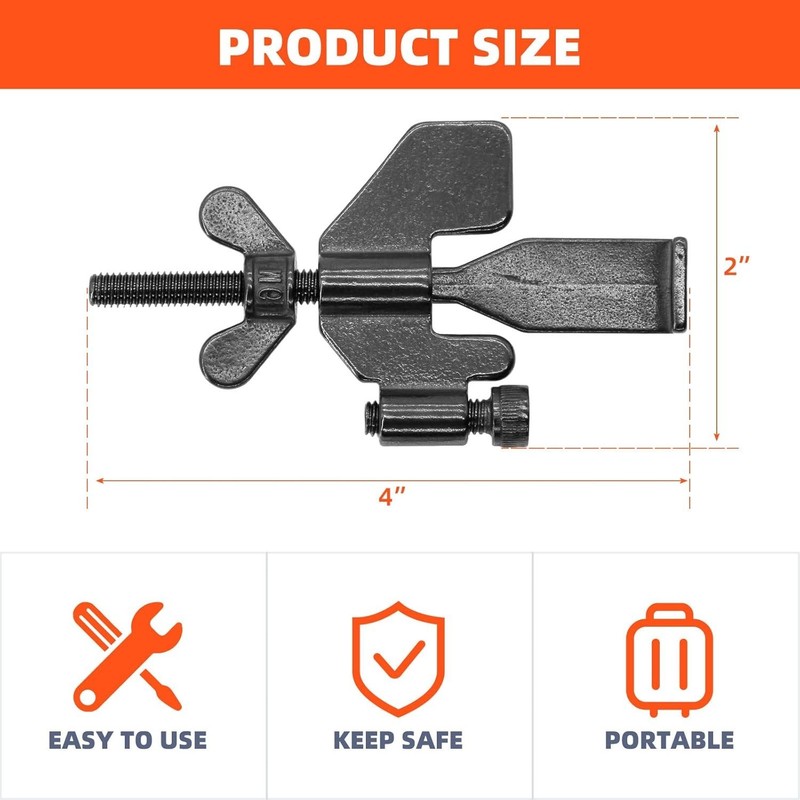 Portable Adjustable Door Lock for Travel, Home, Hotel – Extra Security & Privacy gallery