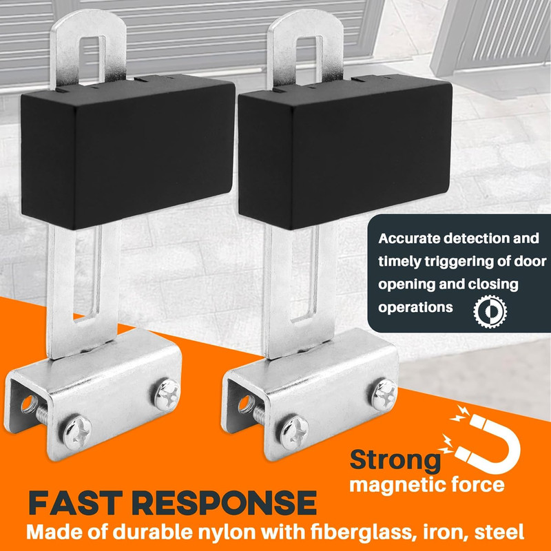 2 Pack Square Sliding Gate Opener Magnets, Magnet for Magnetic Limit Switch Slid gallery