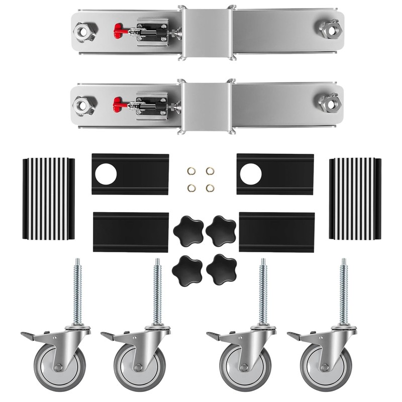 Heavy Door Installation Hardware Tool Kit for 1-3/4" 2-1/4" Doors Max 500lbs gallery