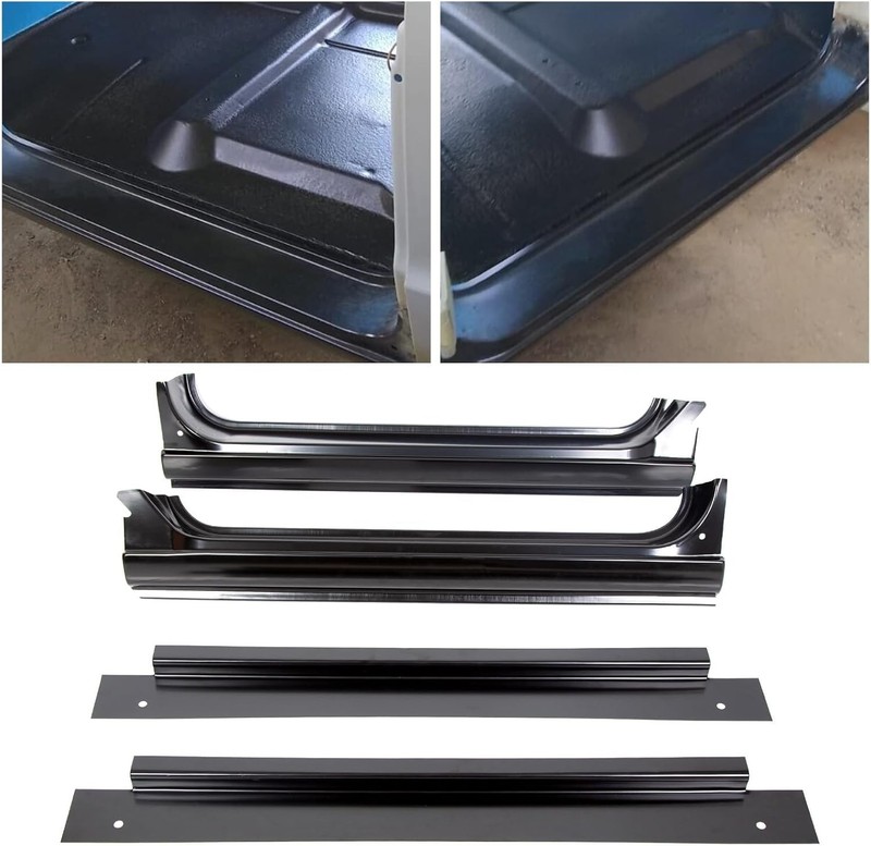Full Rocker Panels Compatible with 1967-1972 Chevy Chevrolet GMC C10 Truck W/Inn
