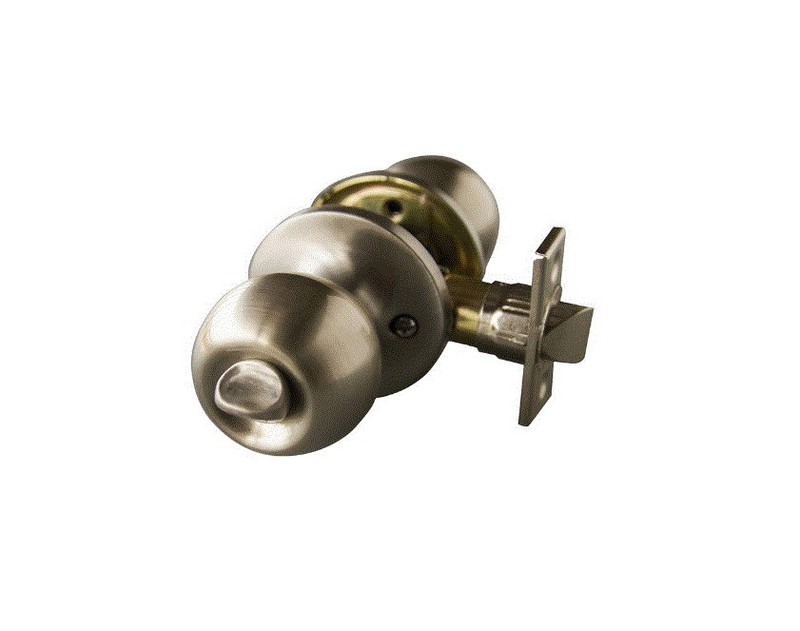 Door Knob For Interior Home Privacy Door Knob, Satin Nickel Bedroom, Bathroom