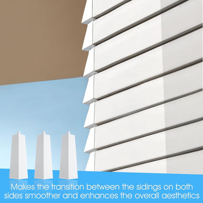 6 Pcs Aluminum Siding Corners 8 Inch outside Siding Corner Caps Smooth Siding Al gallery