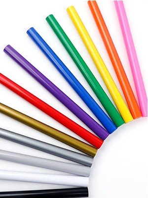 Permanent Vinyl Bundle -12 Pack 12 Inch by 5 Feet Permanent Adhesive Vinyl Rolls gallery