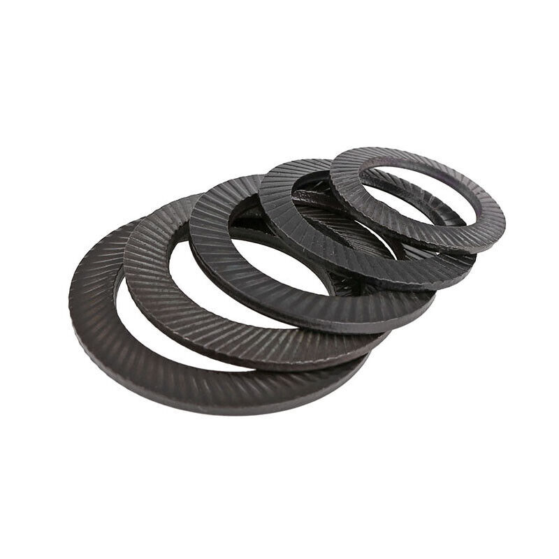Steel Double-Sided Disc Locking Spring Washer，Safety Washers Stainless Steel gallery