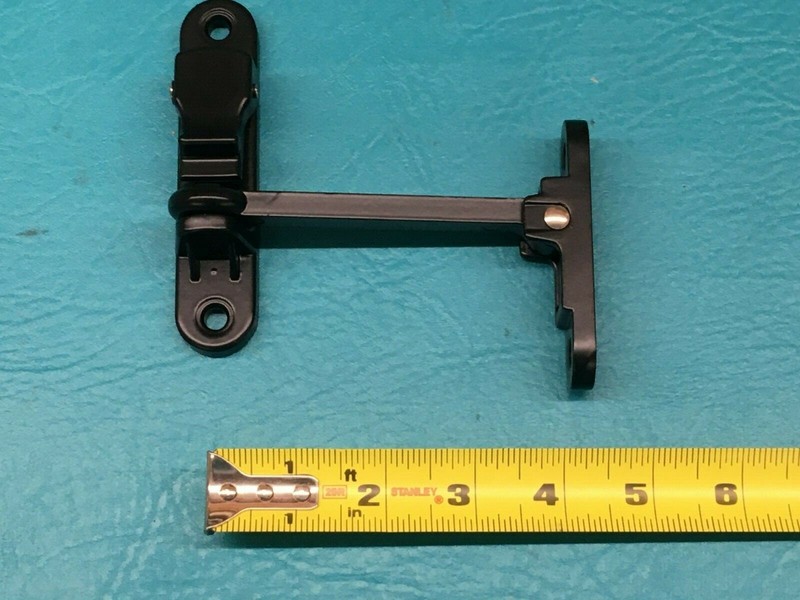 4″ Aluminum Hook & Keeper Type Spring Loaded Door Hold Latch Catch Trailer RV