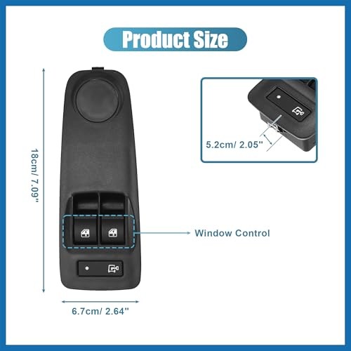Front Driver Side Power Window Switch No.1ZP75JXWAC with Tool Window Control gallery