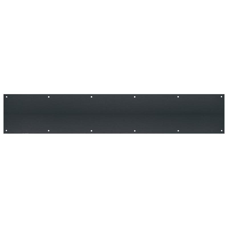 Tell DT101945 Door Kick Plate, Matte Black, 6 x 30 in. – Quantity 1