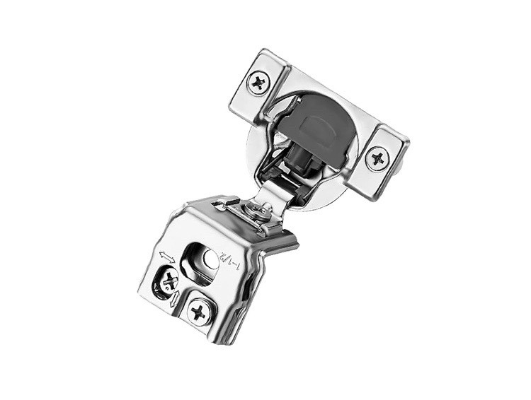 Ravinte 50 Pack (25 PR) Soft Close Cabinet Hinges – Overlay: 1 1/2″ Satin Nickel