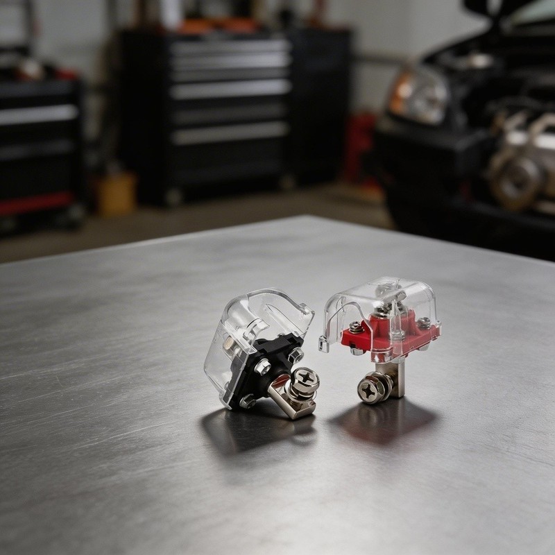 Transparent Cover Battery Terminals 250A Rated Current for UPS Systems gallery