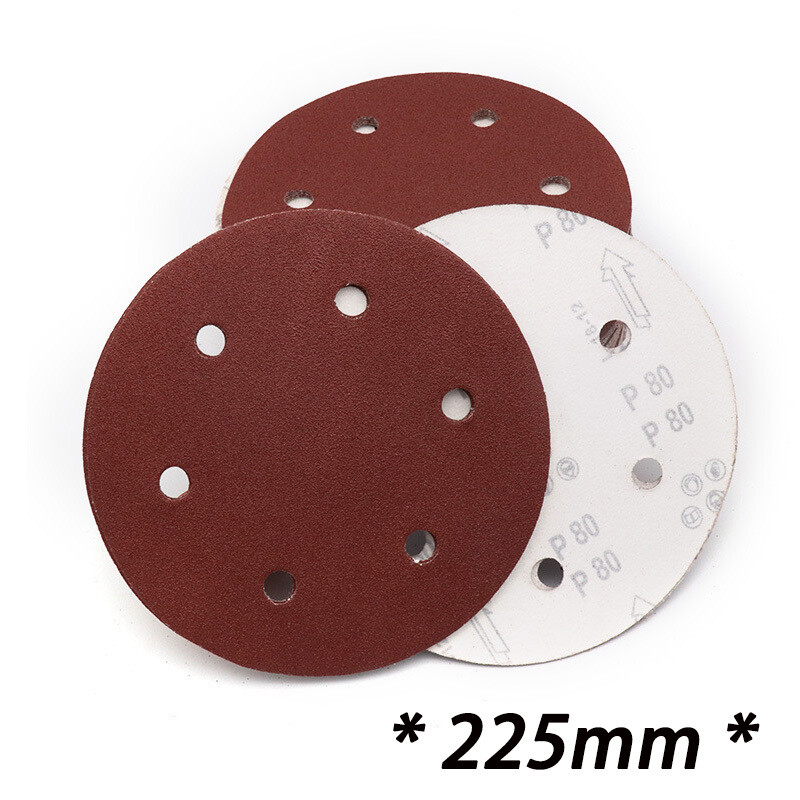 225mm – 9″ 9 inch Sanding Discs For Orbital Sander Pads 40 – 2000 Grit