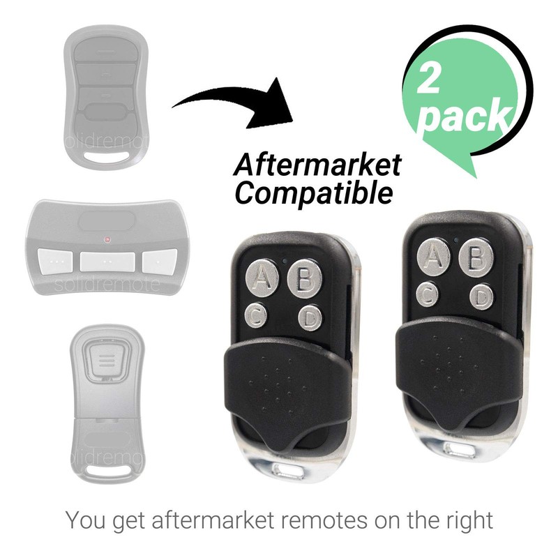 2 PCS Keychain Garage Door Opener Remote for Genie Intellicode G3TR G1T gallery
