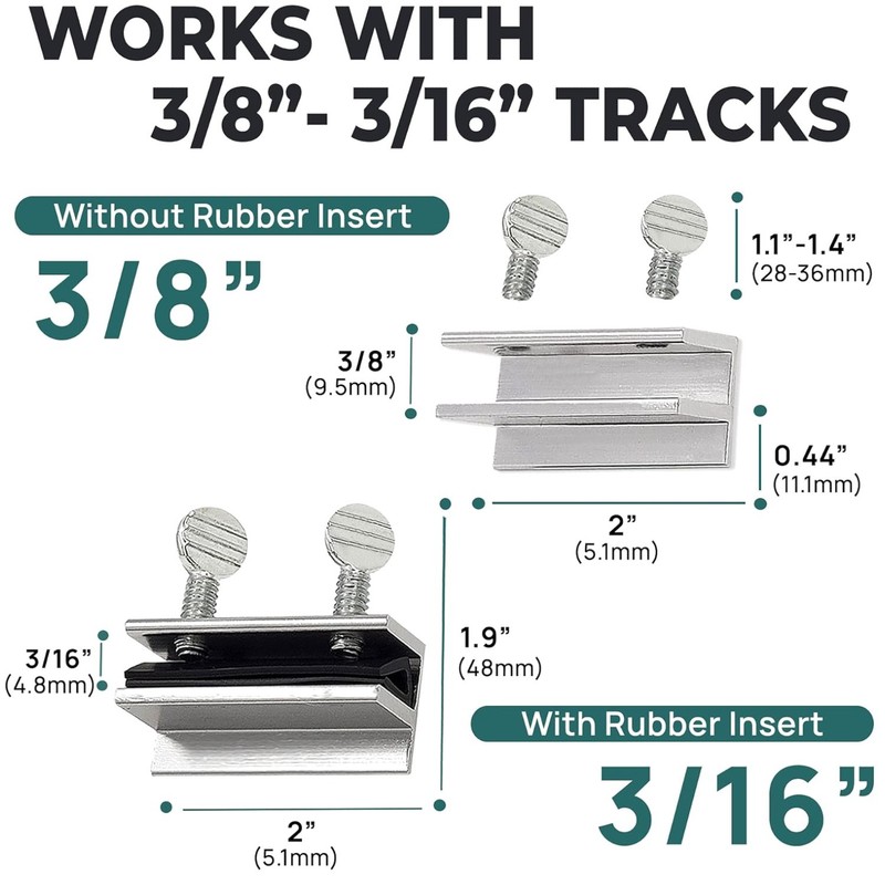 Vertical & Horizontal Window Locks, 10 Pack