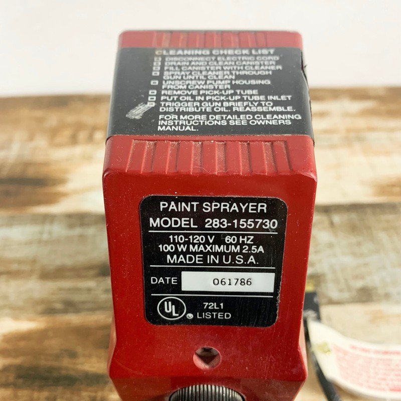 Craftsman Airless Paint Sprayer Model 283-155730 110-120v gallery
