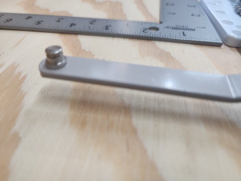 RH Inverted Split Arm Roto Operator, Vinyl App. WHITE gallery