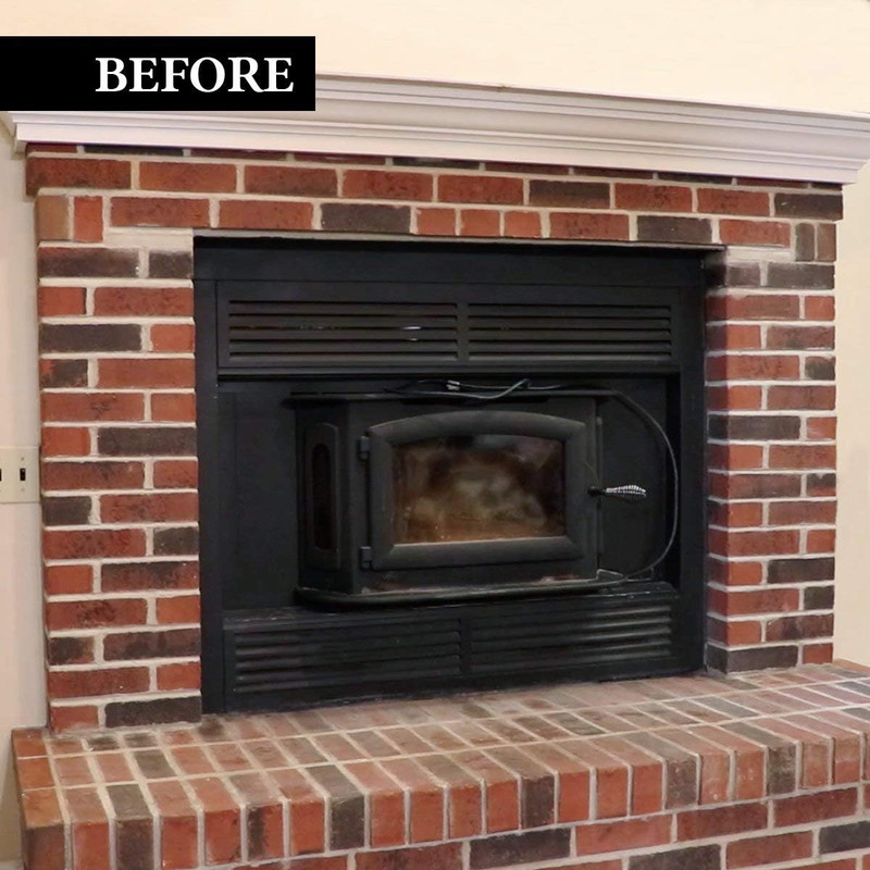 Brick Transformations Whitewash Paint for Brick Walls and Fireplaces gallery