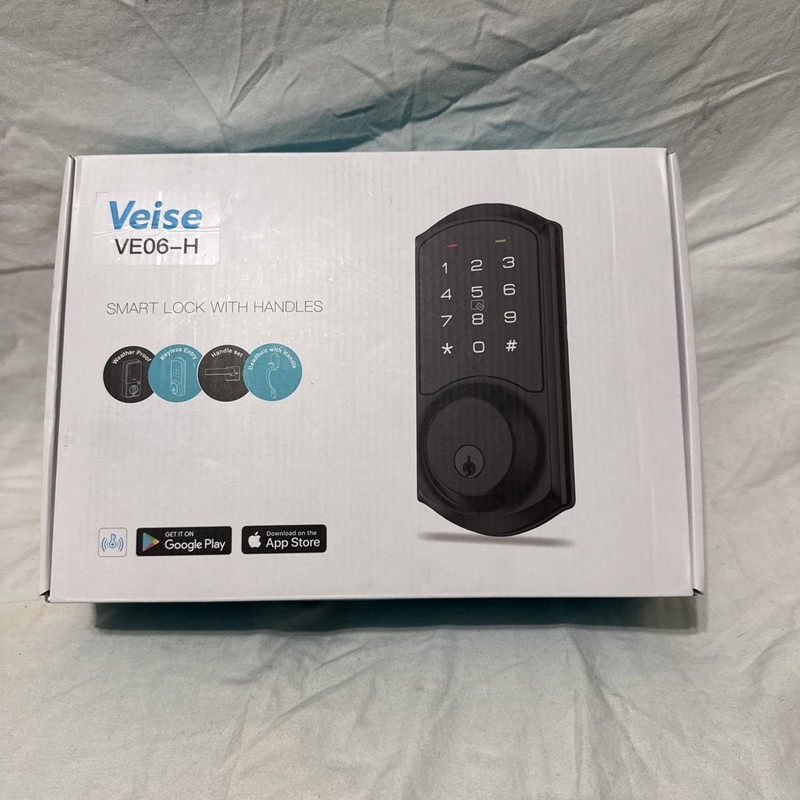 Veise Smart Lock With Handle VE06-L Keypad App Keyless Entry Deadbolt Fast Ship