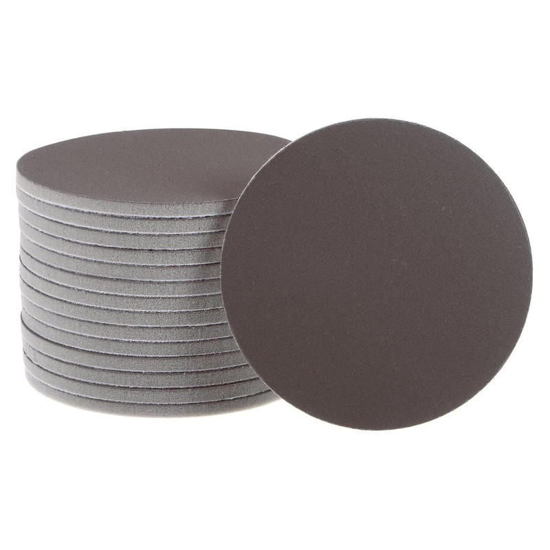 SATC 25PCS 5″(125mm）Flocking Sponge Sanding Pads for Wood/Paint/Furniture P3000