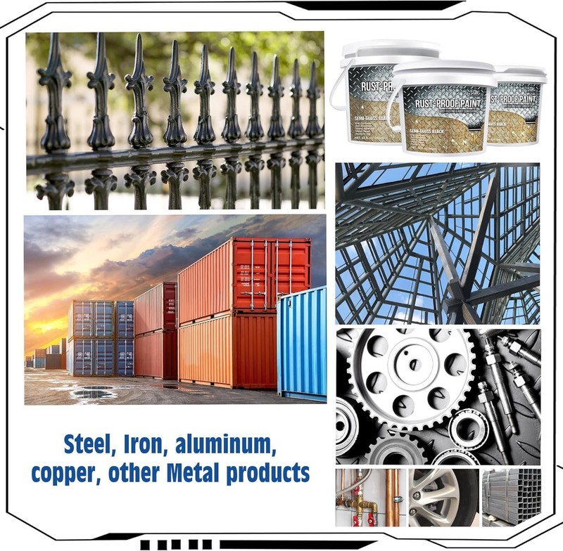 16oz Water-Resistant Rust Neutralizer & Metal Primer - Total Rust Protection gallery